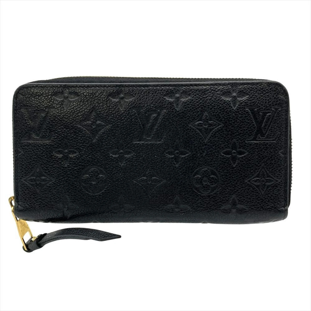 Louis Vuitton LOUIS VUITTON Round Zip Long Wallet Monogram Empreinte M28791 B...
